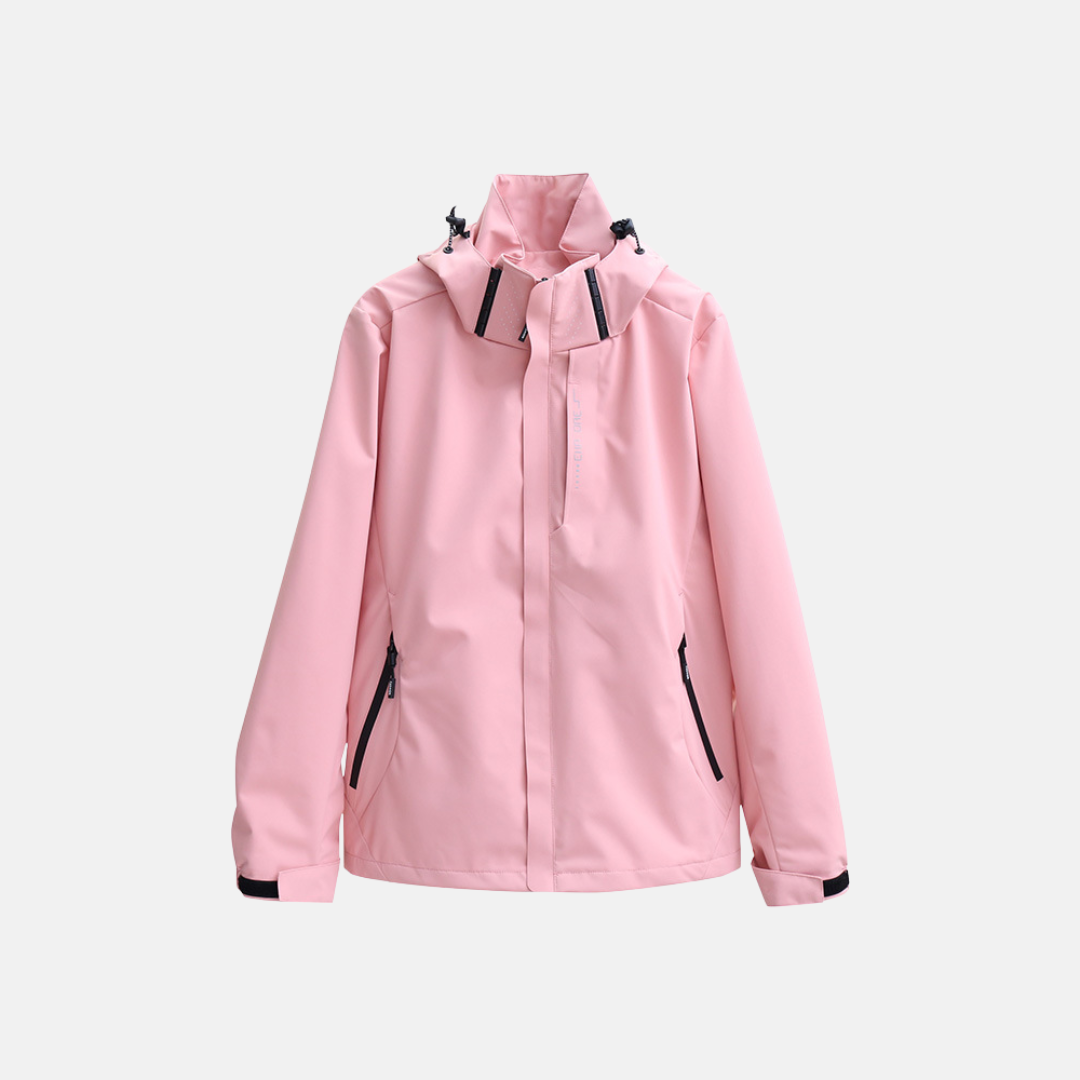 Men's jacket – Straight cut – Breathable water-repellent fabric – Adjustable hood
