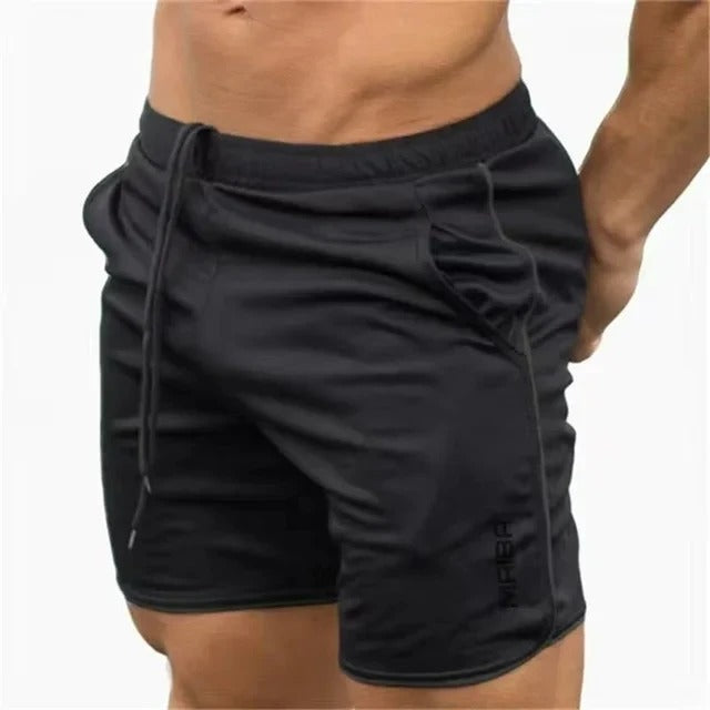 Men's swimwear – Slim fit – Breathable stretch fabric – Mid-thigh length