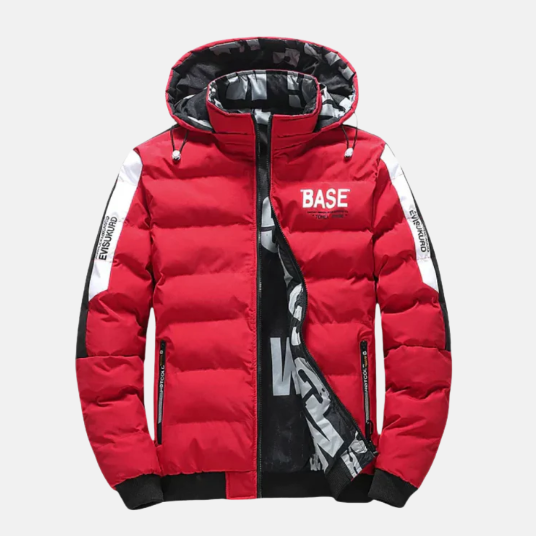 Roberto Hooded Puffer Jacket | Quilted Puffer Jacket