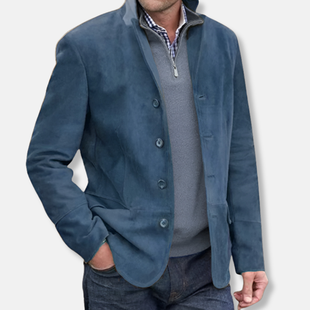 Stefano Suede Sport Coat | Casual Regular Fit Sport Coat