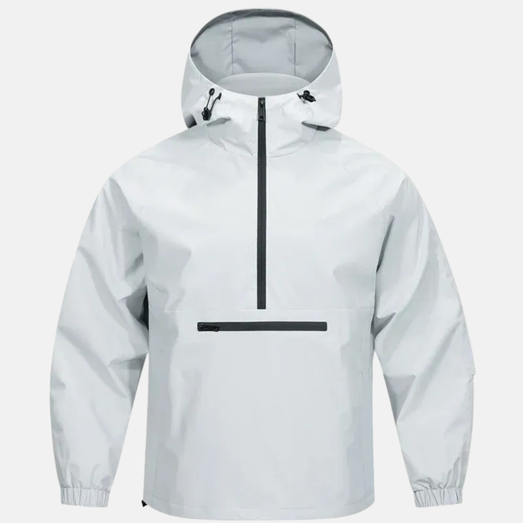 Mario Relaxed Fit Pullover Jacket | Hooded Pullover Jacket