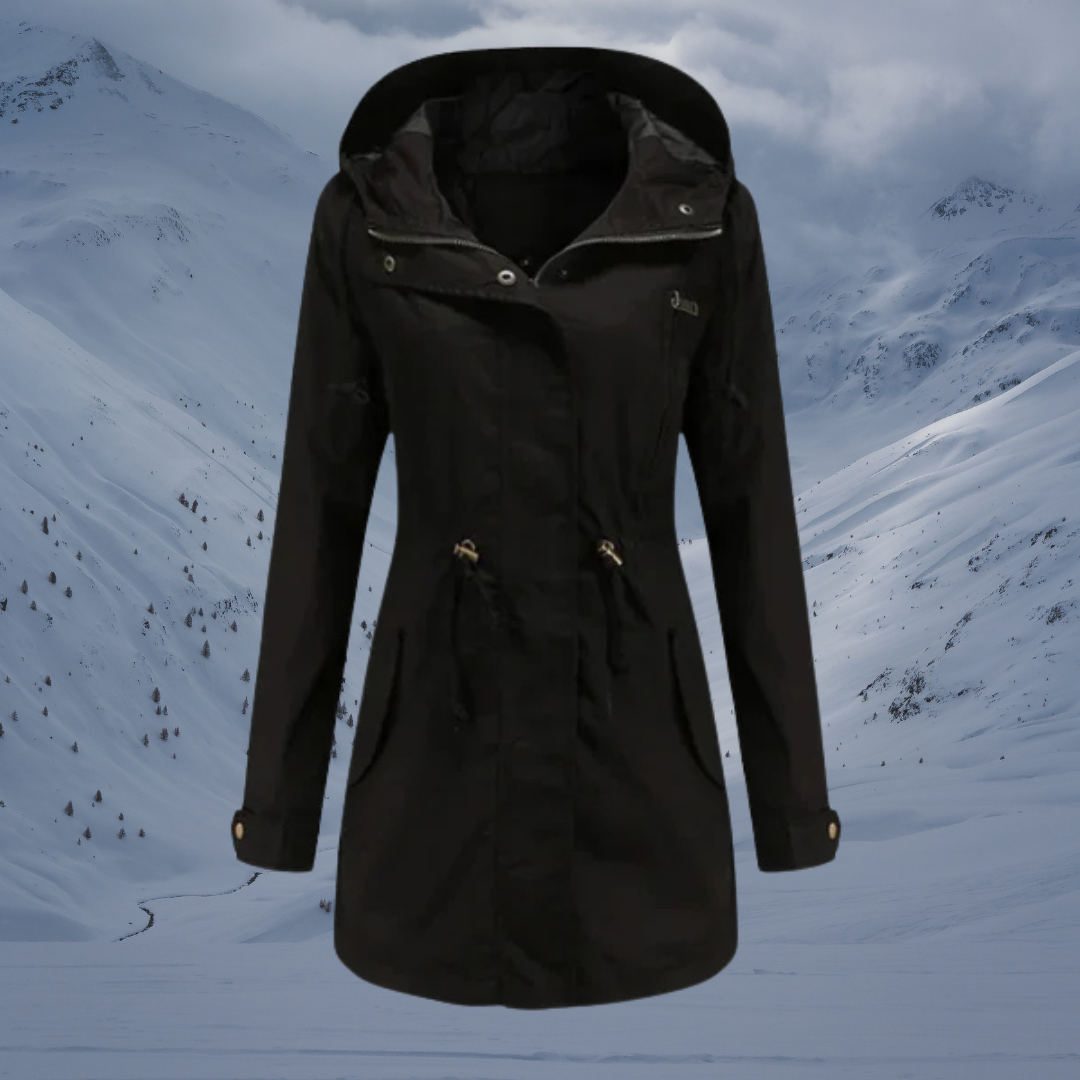 Jessica Relaxed Fit Utility Jacket | Hooded Utility Jacket