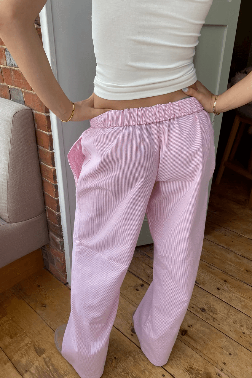 Pantalon de détente femme – Coupe décontractée – Taille élastique – Tissu léger respirant