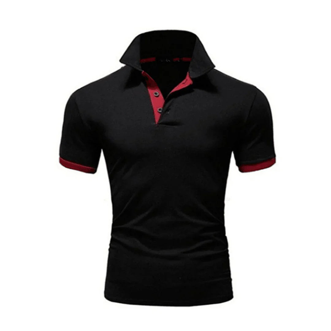 Men's polo – Slim fit – Short sleeves – Natural fibres – Casual style