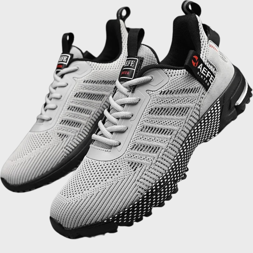 Men's shoes – Sport sneakers – Secure fit – Grip sole