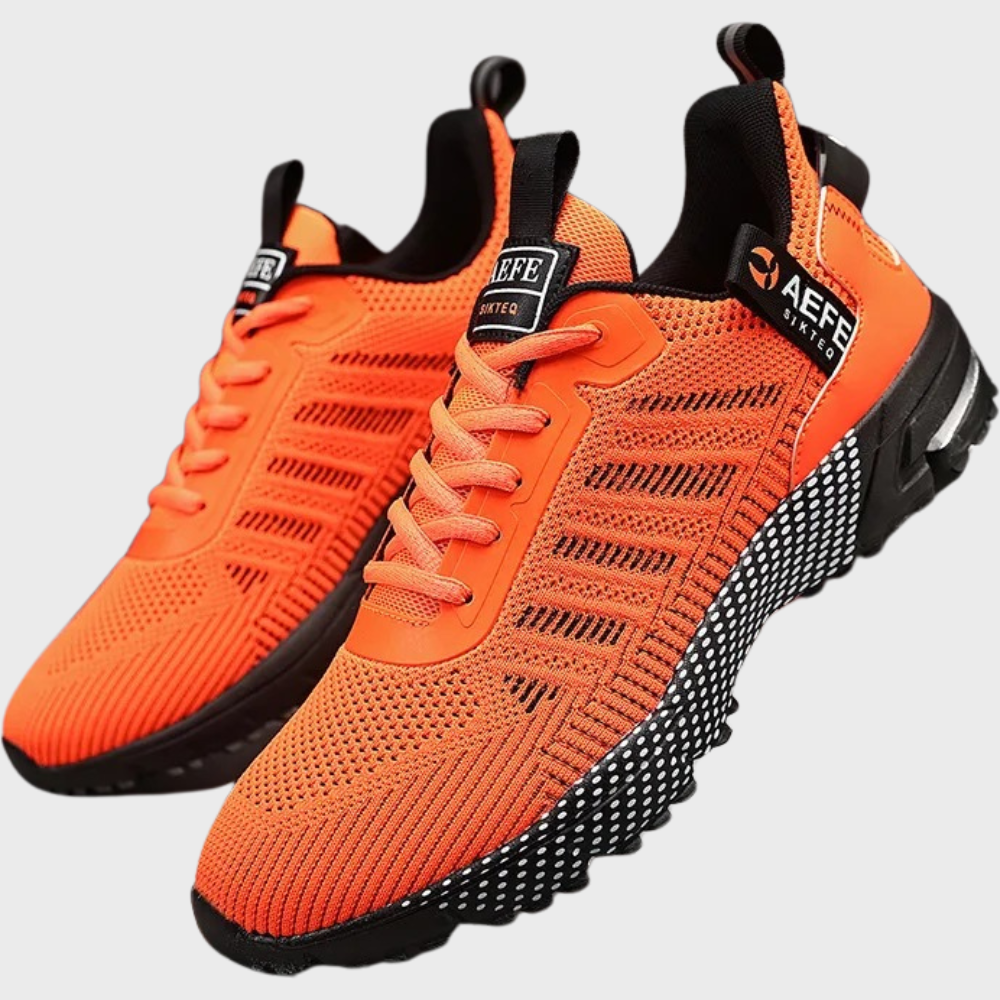 Men's shoes – Sport sneakers – Secure fit – Grip sole