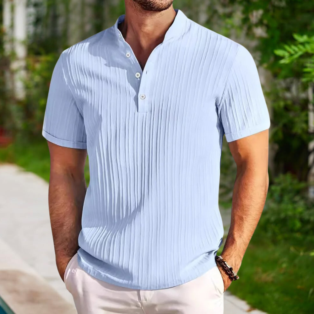 Polo men – Regular fit – Breathable fabric – Structured short sleeves