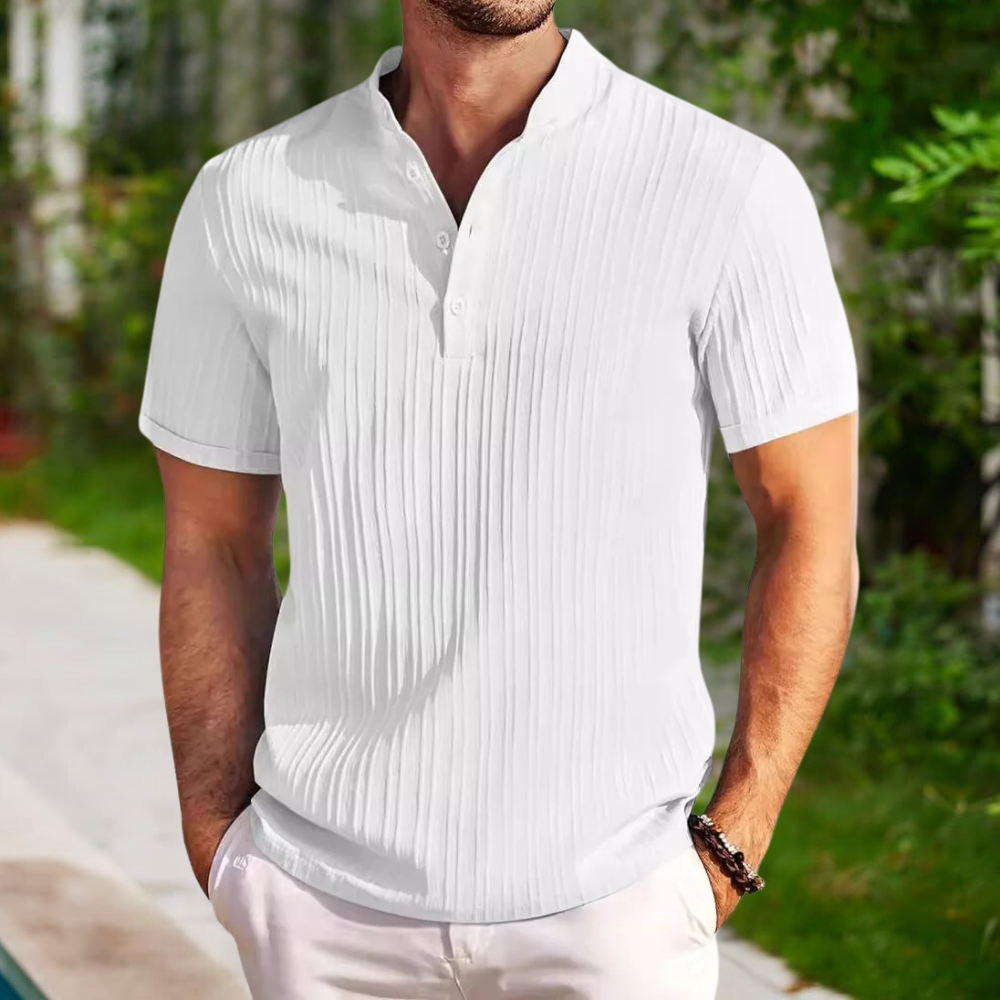 Polo men – Regular fit – Breathable fabric – Structured short sleeves