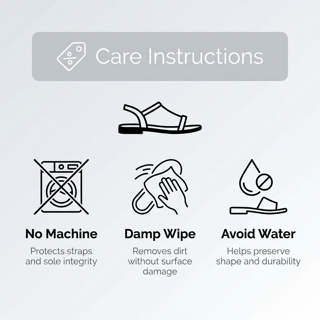 H-Strap Leather Flat Sandals for Women – Secure & Adjustable Fit