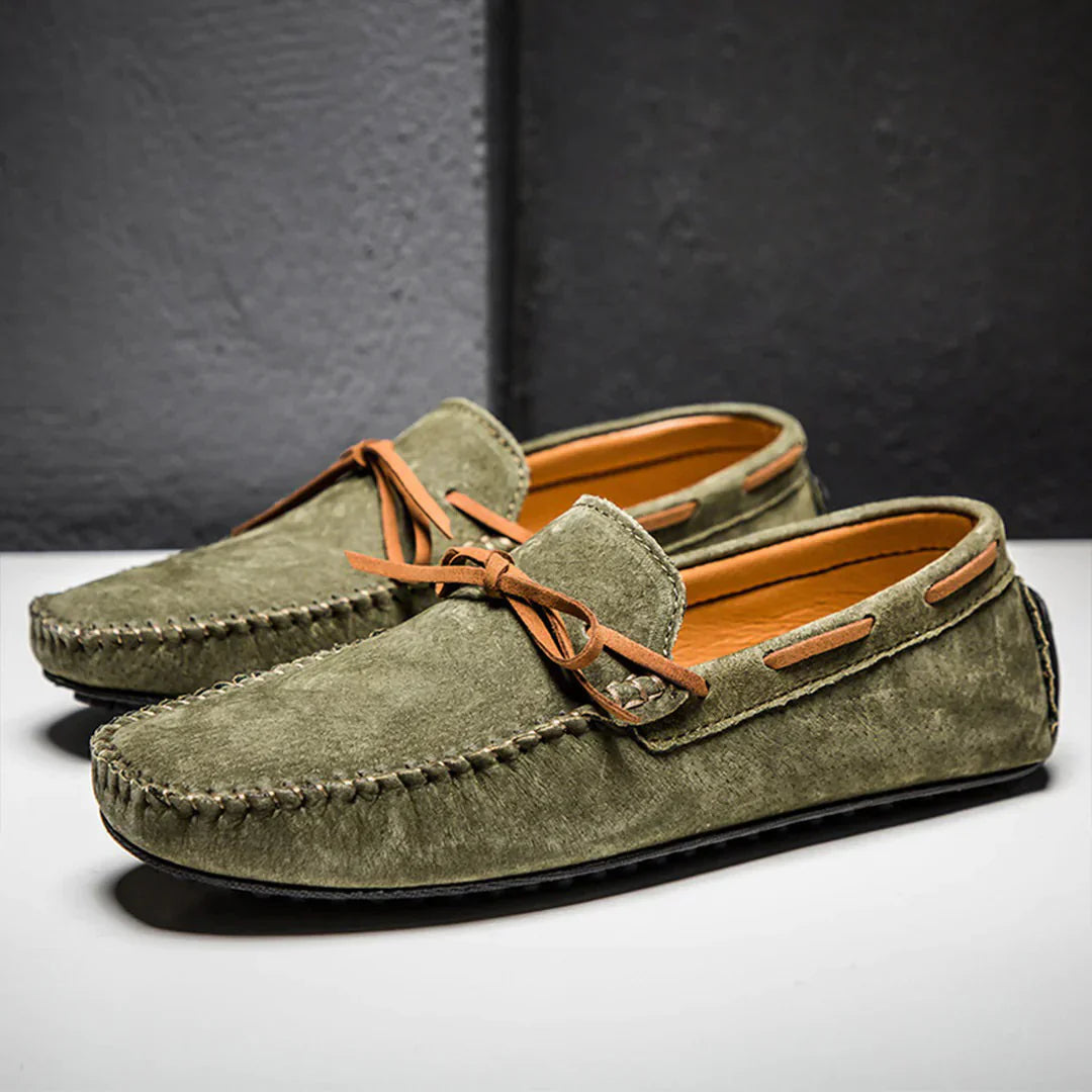 Men's Loafers – Slim Fit – Breathable Fabric – Non-Slip Sole – Easy Slip-On