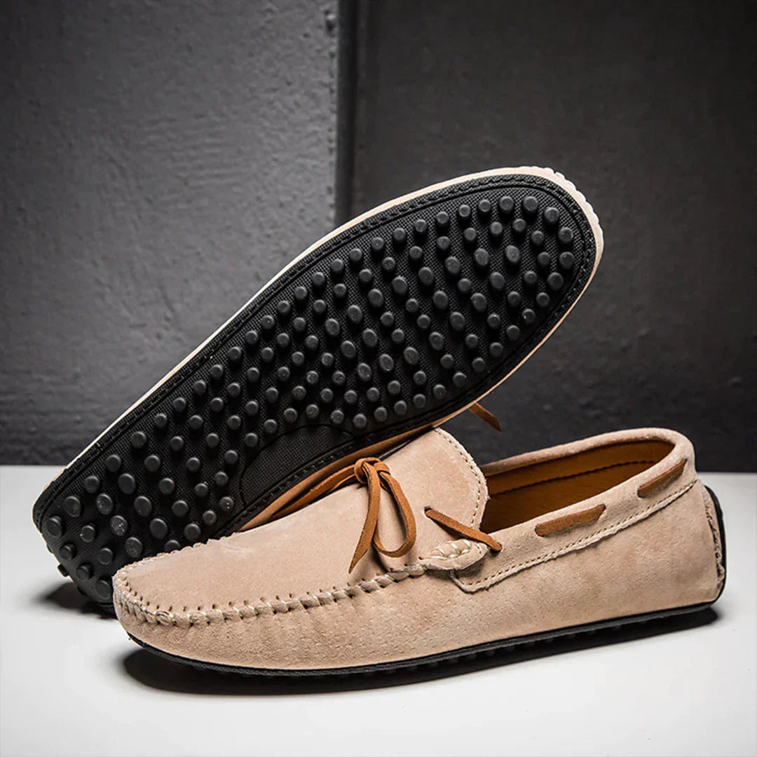 Men's Loafers – Slim Fit – Breathable Fabric – Non-Slip Sole – Easy Slip-On