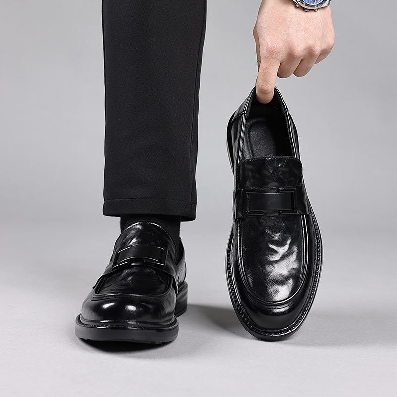 Men's loafers – Dress shoes – Pointed toe – Easy slip on