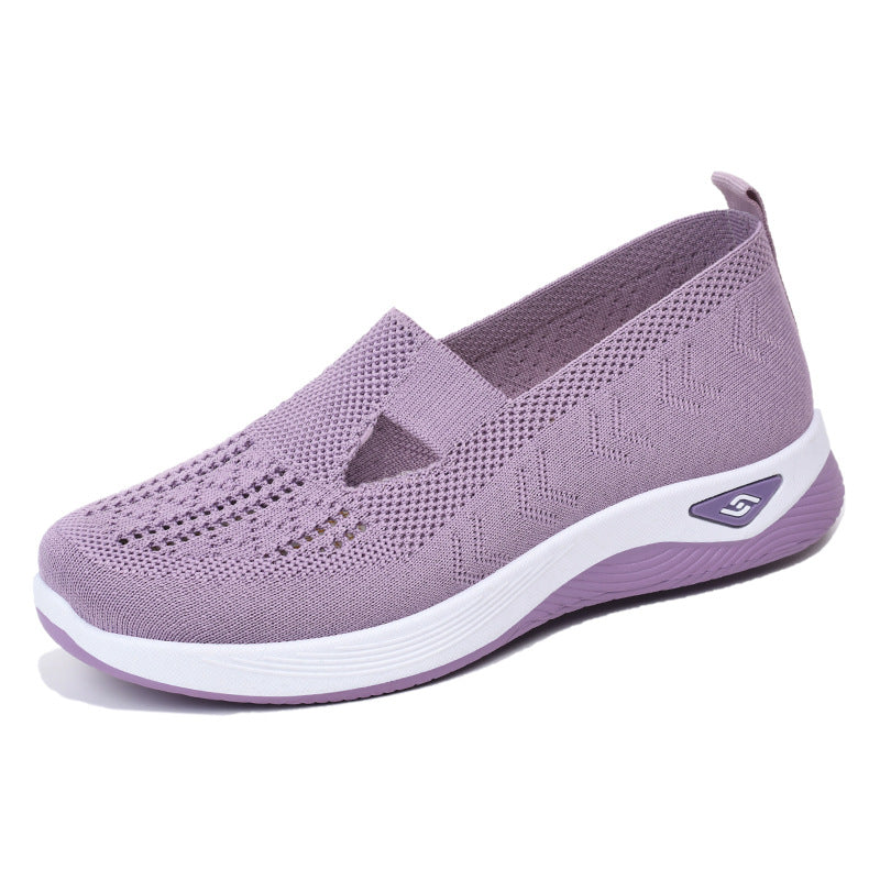 Women's casual shoes – Slip-on – Comfort platform sole