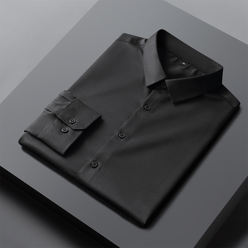 Men's shirt – Slim fit – Stretch fabric – Wrinkle-resistant – Business style