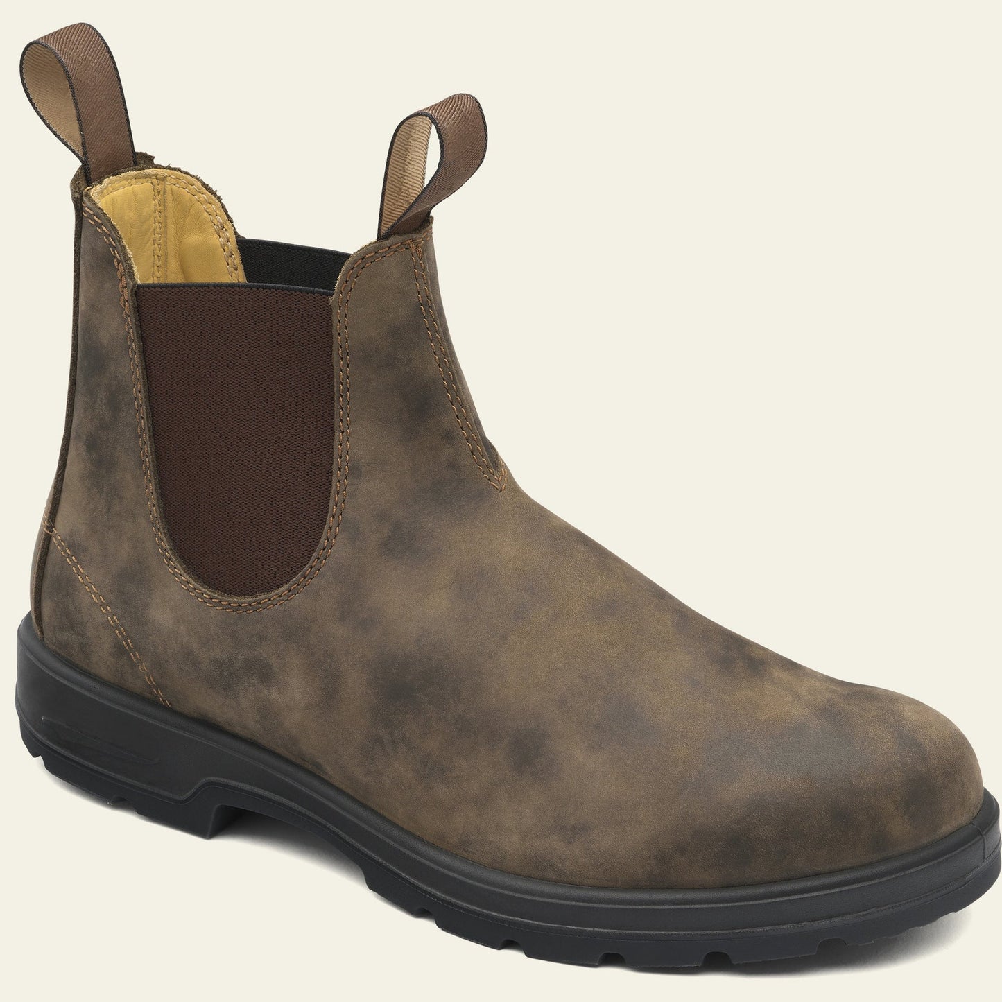 Bottines Chelsea homme – Cheville – Semelle crantée – Enfilage facile