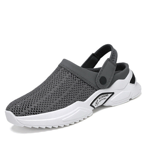 Sandals men – Closed toe – Thick sole – Adjustable support