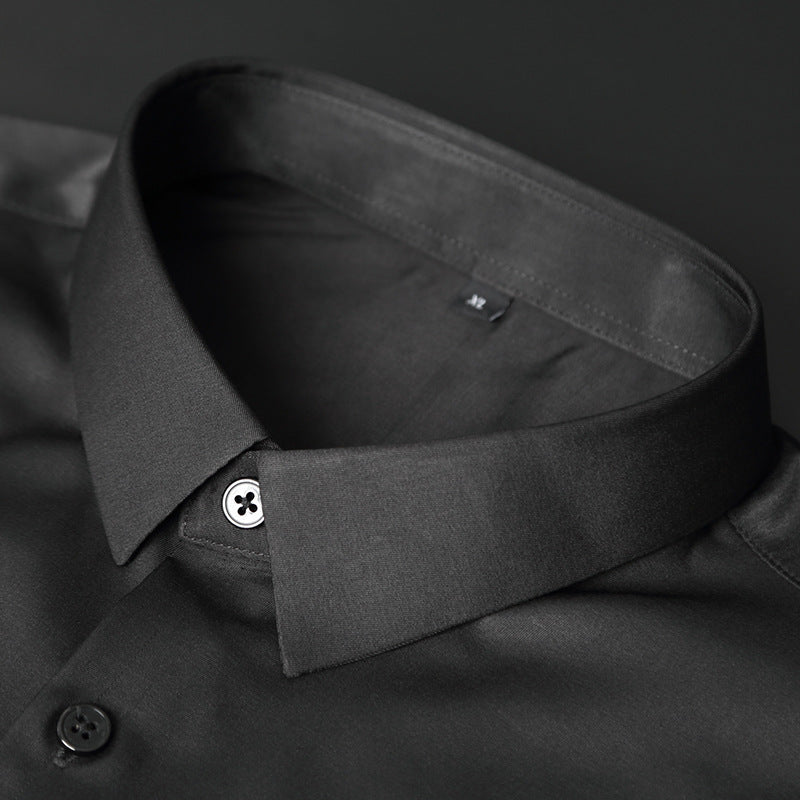 Men's shirt – Slim fit – Stretch fabric – Wrinkle-resistant – Business style