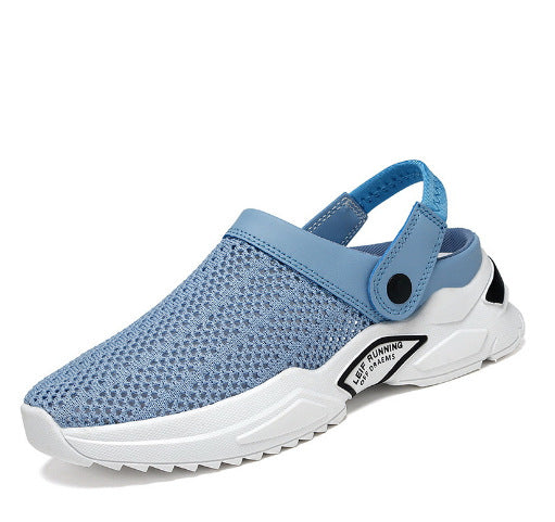 Sandals men – Closed toe – Thick sole – Adjustable support