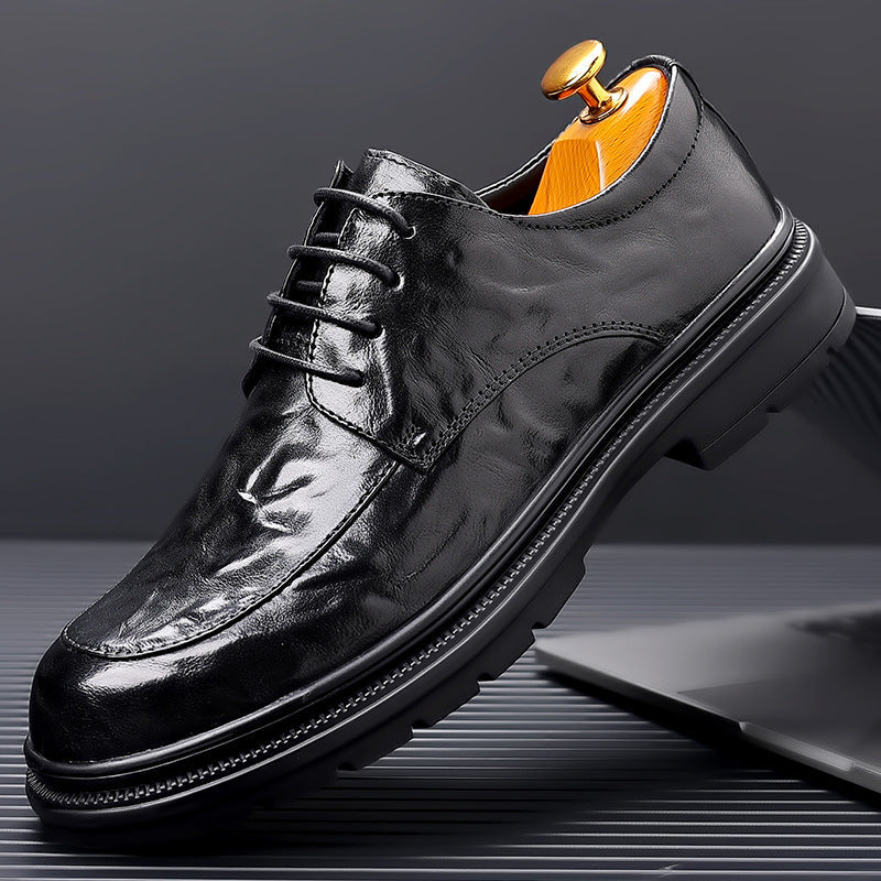 Chaussures habillées homme – Style Oxford – Lacets fermés élégants