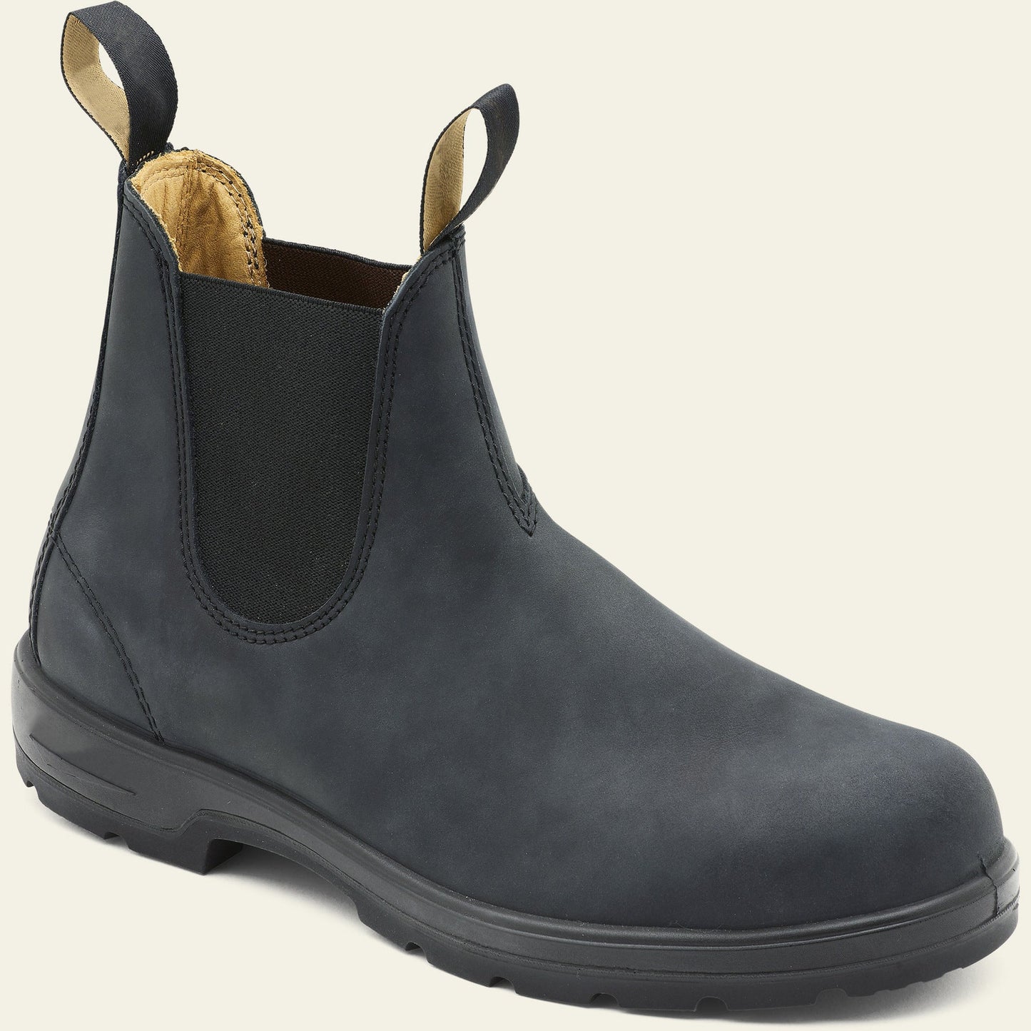 Bottines Chelsea homme – Cheville – Semelle crantée – Enfilage facile