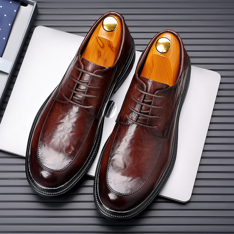 Chaussures habillées homme – Style Oxford – Lacets fermés élégants