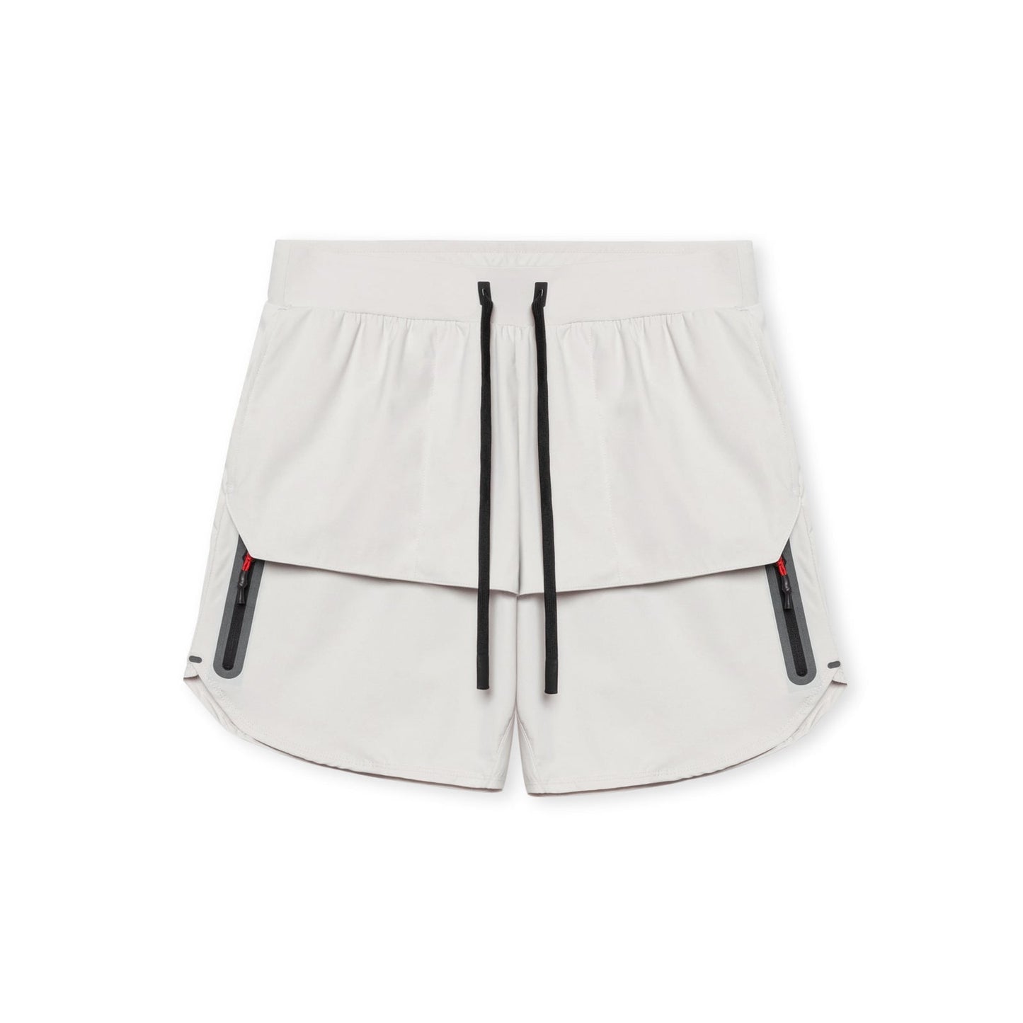 Men's sports shorts – Relaxed fit – Breathable fabric – Zippered pockets