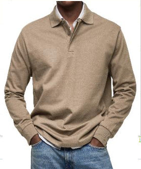 Men's shirt – Long sleeves – Relaxed fit – Breathable natural fibers