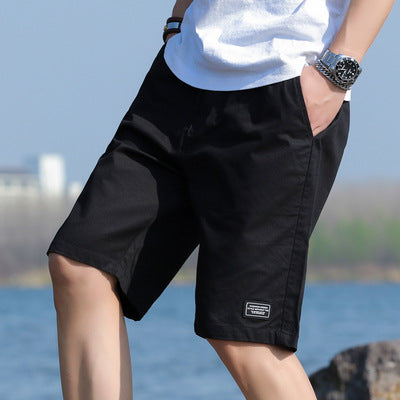 Men's shorts – Relaxed fit – Knee length – Breathable cotton fabric