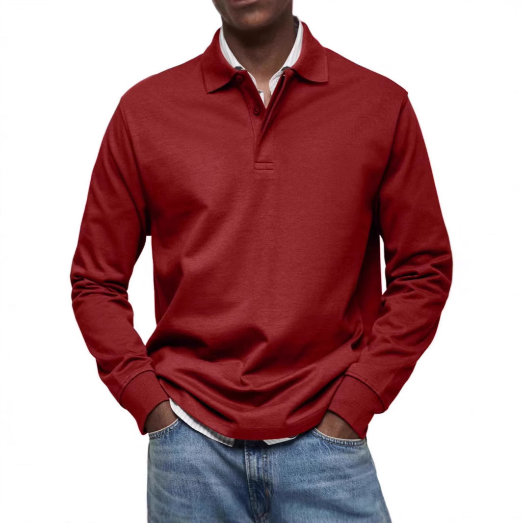Men's shirt – Long sleeves – Relaxed fit – Breathable natural fibers