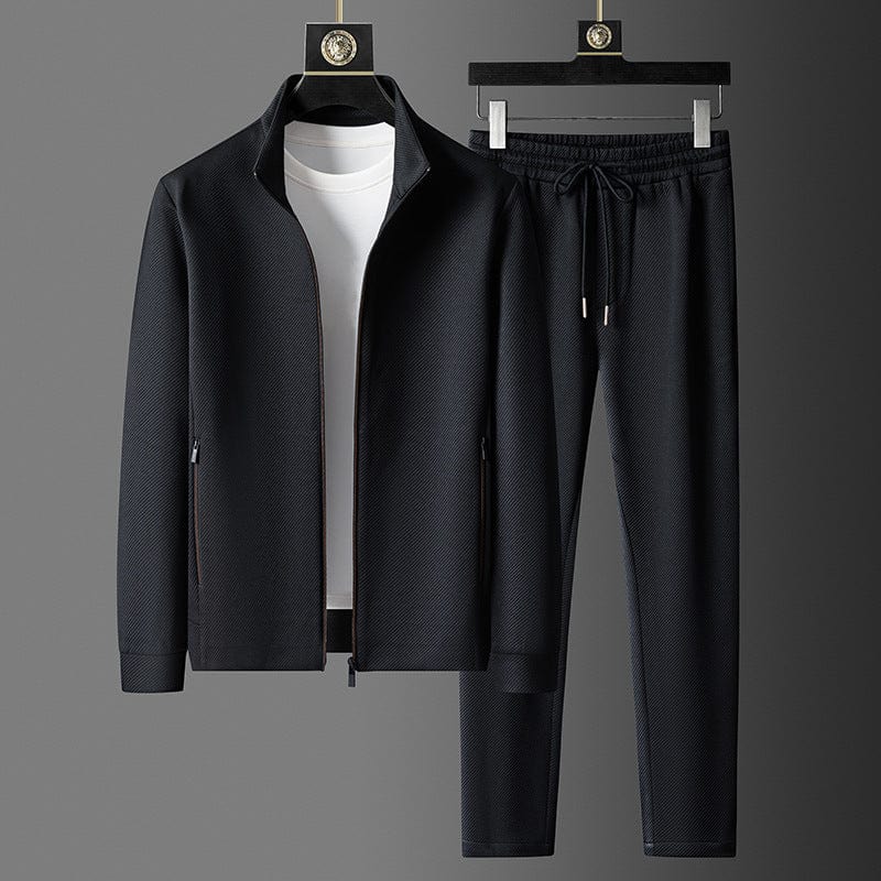 Men's Tracksuit Set – Relaxed fit – Breathable – Zip jacket – Drawstring Pants