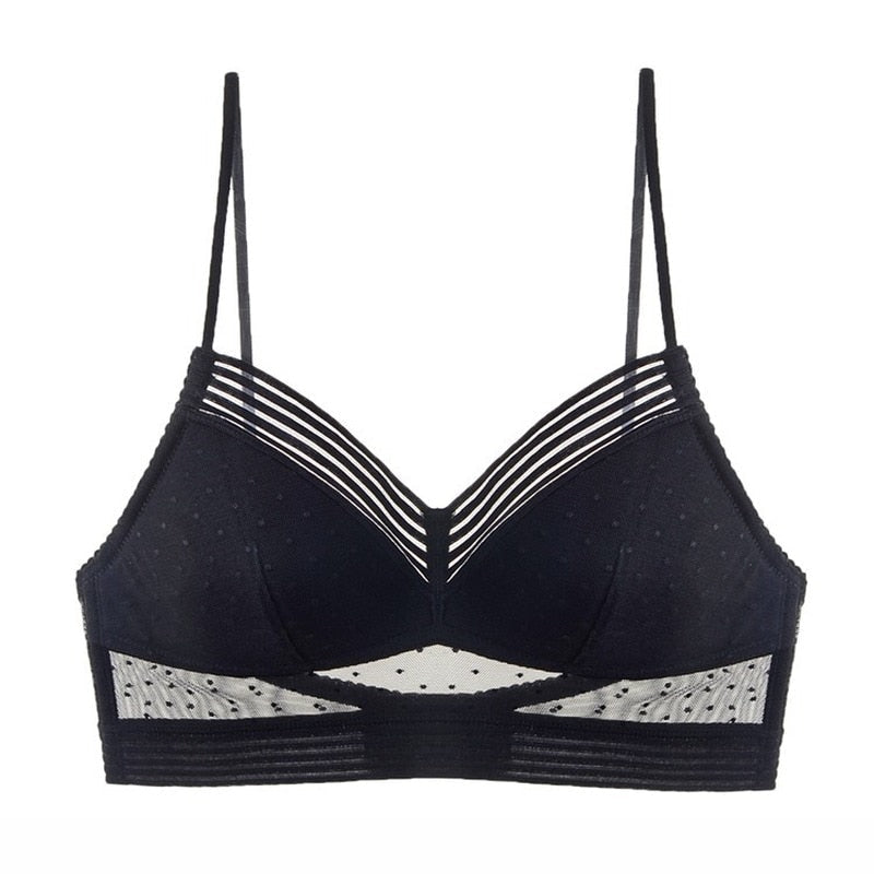 Women's bra – Backless – Mesh details – Light support – Invisible cut