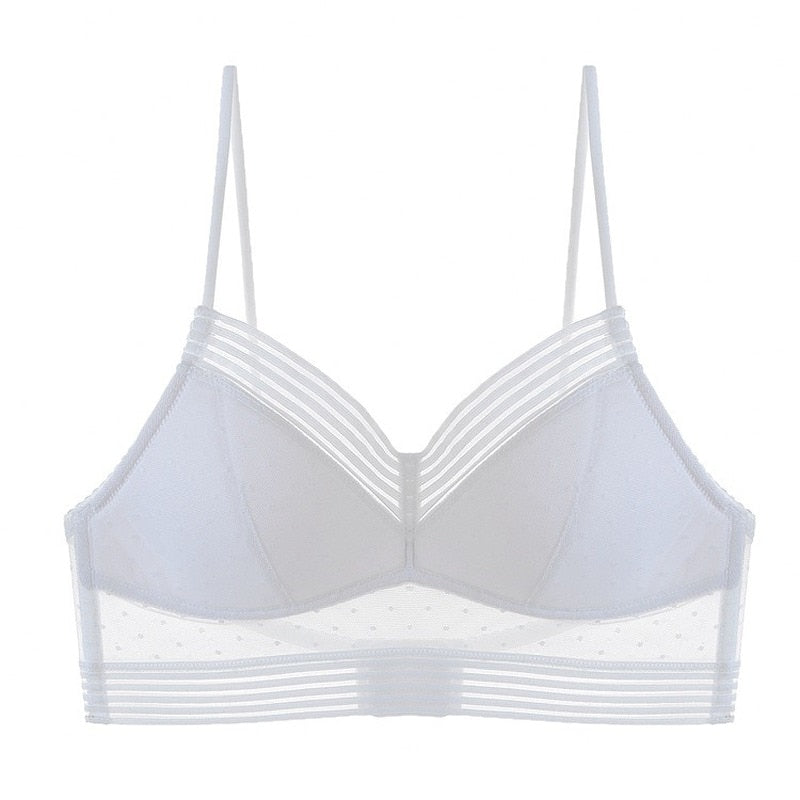 Women's bra – Backless – Mesh details – Light support – Invisible cut