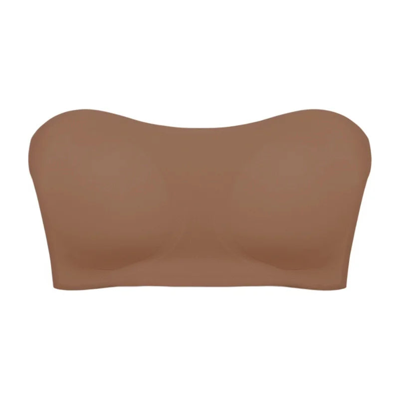 Women's strapless bra – Push-up – Seamless – Anti-slip support