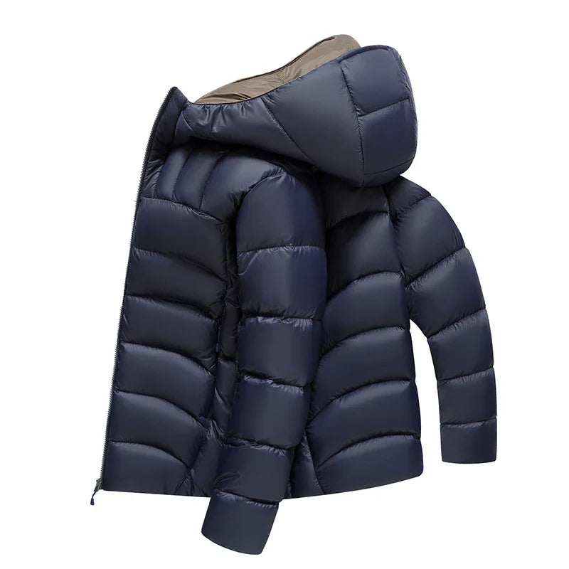 Arlo Hooded Puffer Jacket | Quilted, Relaxed Fit Puffer Jacket