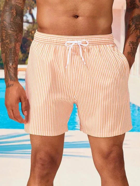 Men's swim shorts – Relaxed fit – Quick-drying – Adjustable waist