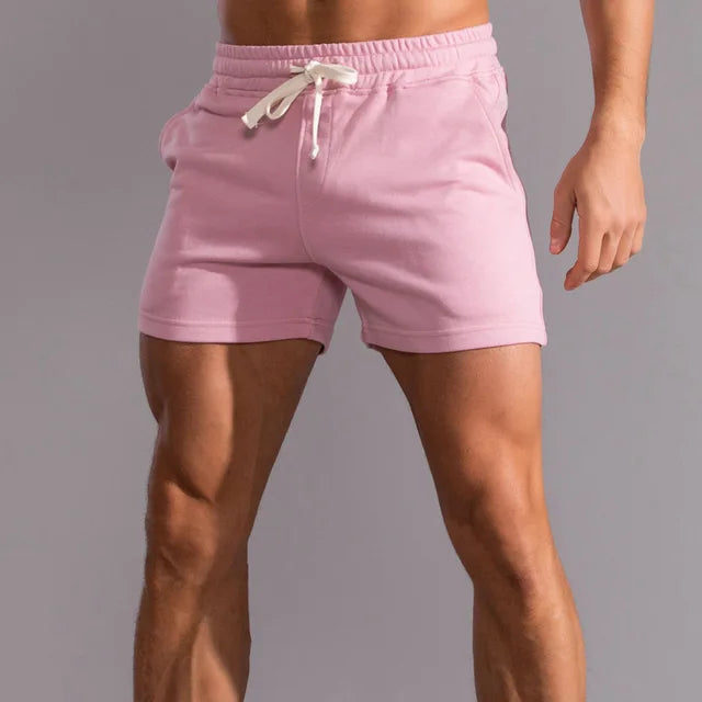 Men's shorts – Relaxed fit – Natural breathable fibers – Adjustable waist