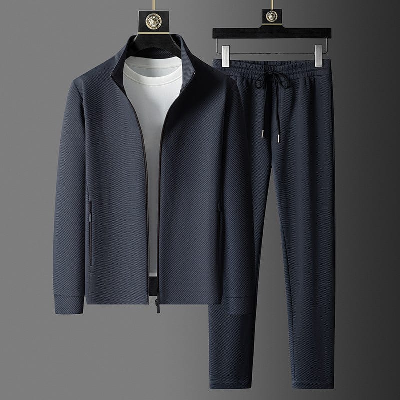 Men's Tracksuit Set – Relaxed fit – Breathable – Zip jacket – Drawstring Pants