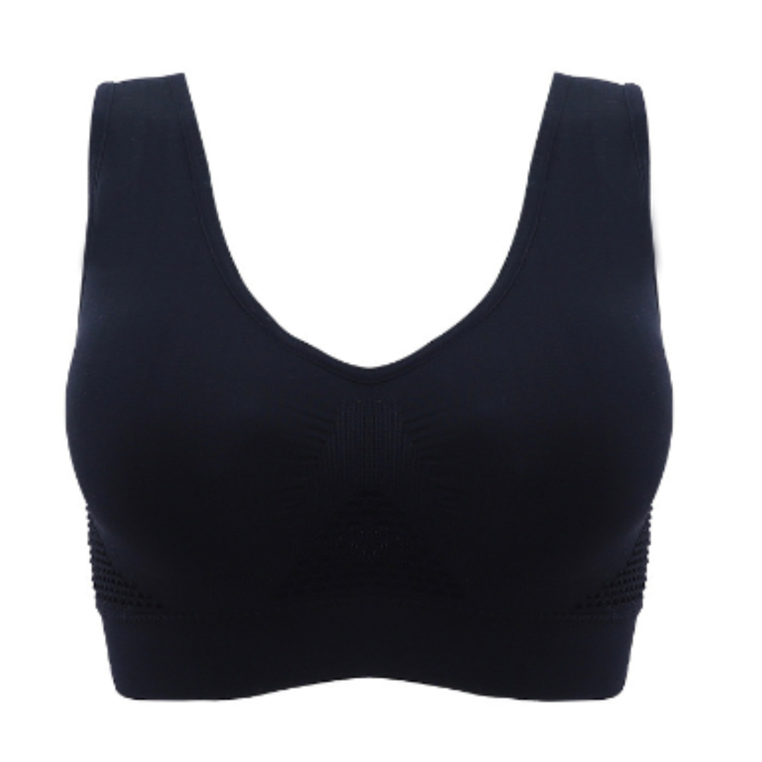 Women's bra – Wire-free – Seamless comfort – Full support – Breathable fabric