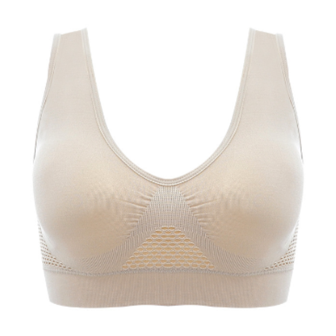 Women's bra – Wire-free – Seamless comfort – Full support – Breathable fabric