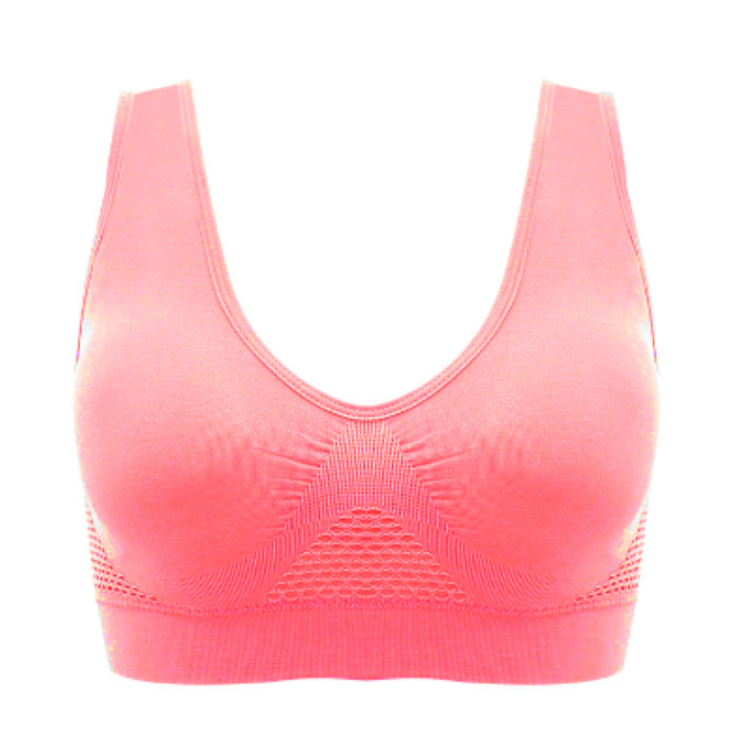 Women's bra – Wire-free – Seamless comfort – Full support – Breathable fabric