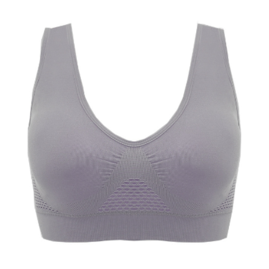 Women's bra – Wire-free – Seamless comfort – Full support – Breathable fabric