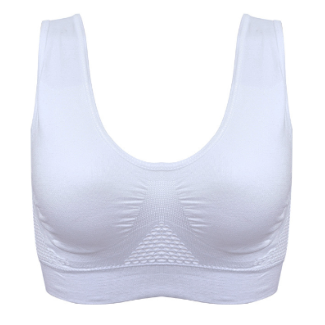 Women's bra – Wire-free – Seamless comfort – Full support – Breathable fabric