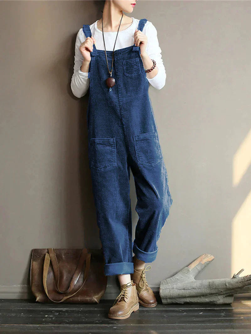 Alessia Relaxed Fit Overall | Adjustable Straps Overall