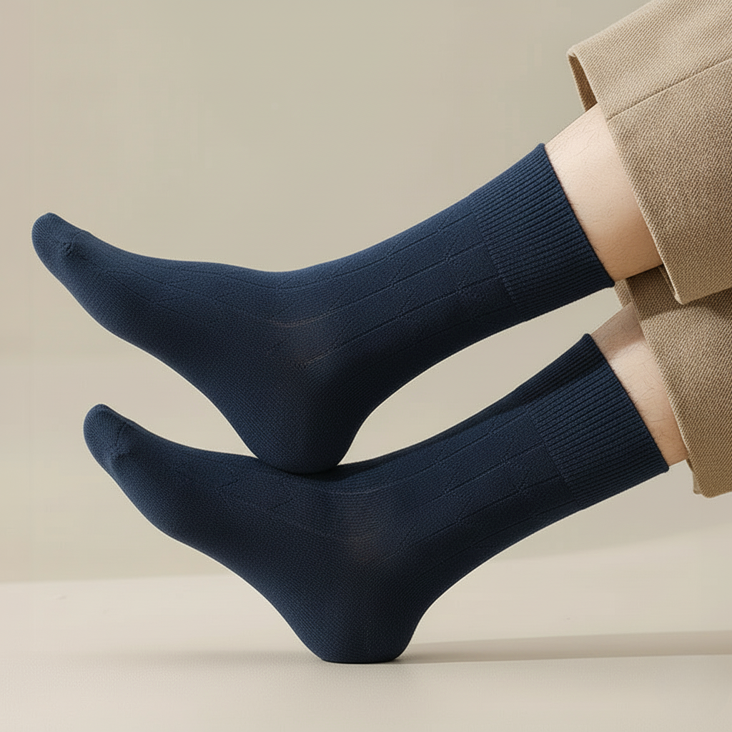 Mia Ribbed Mid-Calf Socks | Everyday Mid-Calf Socks