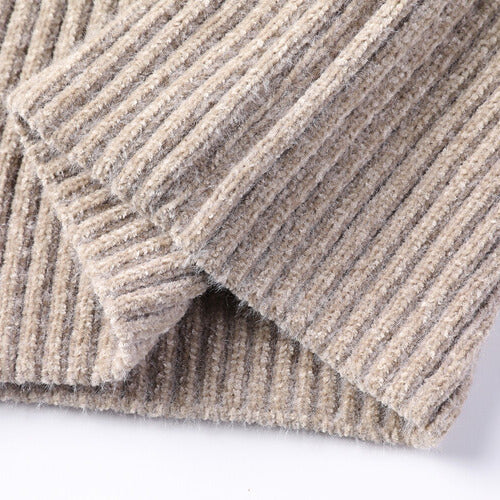 Matteo Turtleneck | Thick Ribbed Knit Winter Sweater