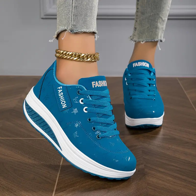 Chaussures de sport femme – Basse – Respirantes – Semelle amortissante – Maintien confort
