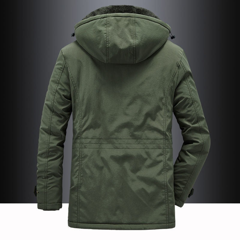 Leonardo Hooded Parka | Fleece Lined Multi-Pocket Parka