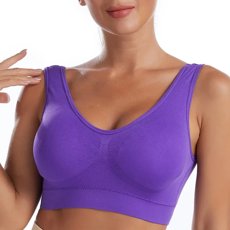 Women's bra – Wireless – Light lining – Comfort support – Breathable fabric