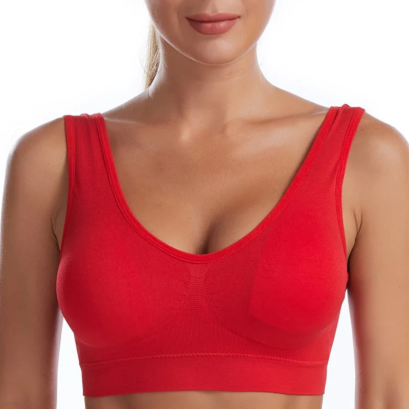 Women's bra – Wireless – Light lining – Comfort support – Breathable fabric