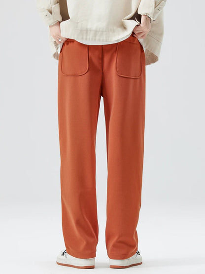 Isaac Wide-Leg Trousers | Pleated Belted Trousers